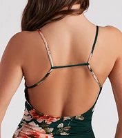 Blooming Beauty Floral Mini Dress