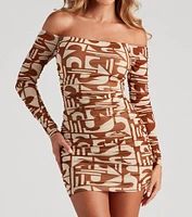 Stuck The 60s Mesh Short Dress