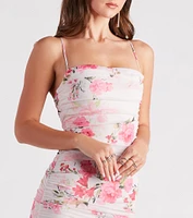 Garden Party Floral Midi Dress
