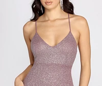 Glow Glitter Dress