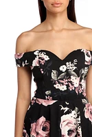 Flirty Floral Skater Dress