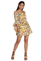 Bedded With Florals Dress
