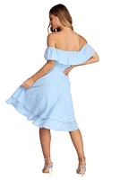 Chasing Dreams Ruffle Dress
