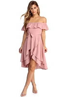 Chasing Dreams Ruffle Dress