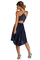 Sparkle Your Eyes Glitter Dress