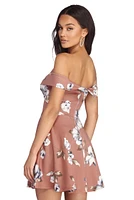Pretty And Picturesque Skater Dress