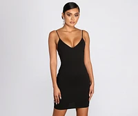Me, Myself And Rhine Mini Dress