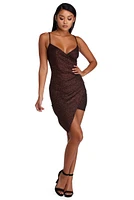 Glam Up Asymmetrical Dress