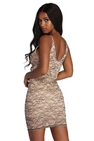 Amazing Lace Mini Dress
