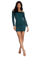 Crocheted With Love Off Shoulder Dress