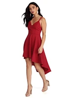 Flirty Feels High-Low Dress