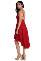 Flirty Feels High-Low Dress