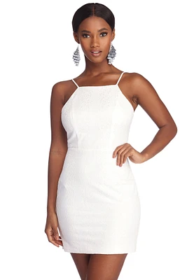 Laced With Grace Mini Dress