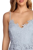 Crochet Lace Skater Dress