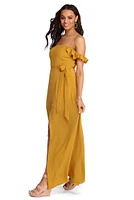 What's Up Buttercup Maxi Dress