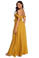 What's Up Buttercup Maxi Dress