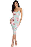 Floral Day Dream Midi Dress