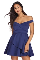Living For The Glam Skater Dress