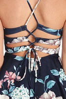Floral Nights Skater Dress