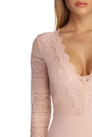 Lace Beauty Mini Dress