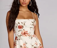 Floral Moment Mini Dress