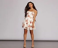 Floral Moment Mini Dress