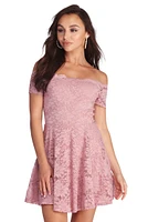 Favorite Lace Skater Dress