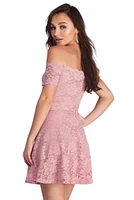 Favorite Lace Skater Dress