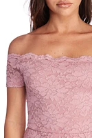 Favorite Lace Skater Dress