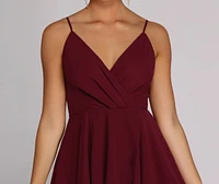Chiffon Flow Skater Dress