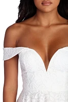 Daydream Lace Skater Dress