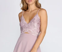Lavish Lace Skater Dress