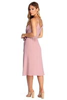 Flirty Ruffles Midi Dress