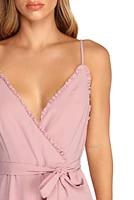 Flirty Ruffles Midi Dress