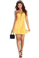 Radiant Ruffles Sundress
