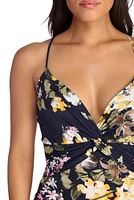 Floral Impression Maxi Dress