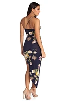 Floral Impression Maxi Dress