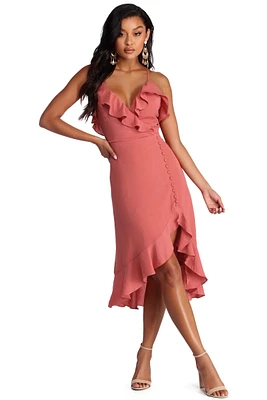 Vintage Tango Flare Midi Dress