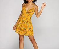 Sunshine Glow Mini Dress
