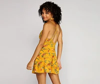Sunshine Glow Mini Dress