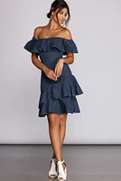 Day Dreaming Denim Dress