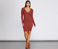 Loving And Living Knit Midi Dress