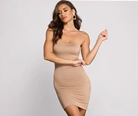 Knit For A Good Time Basic Mini Dress