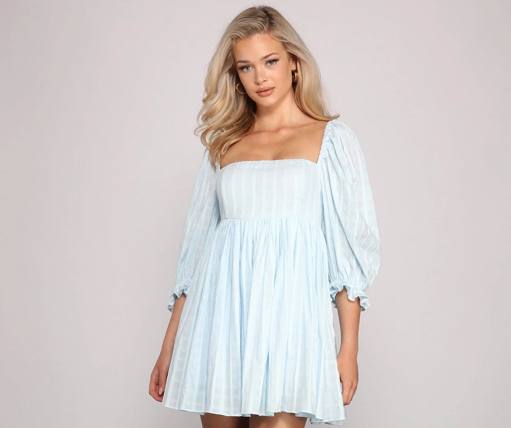 Sweet Style Babydoll Dress