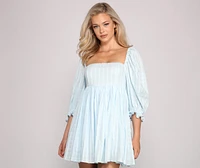 Sweet Style Babydoll Dress