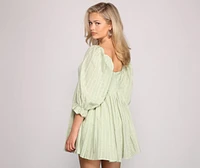 Sweet Style Babydoll Dress