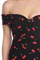 Cherry Hot-Rod Bodycon