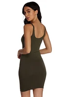 Basic Scoop Mini Dress