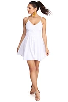Fresh And Flirty Skater Dress