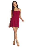 Babe A Button Down Dress
